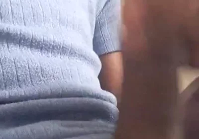 BBC Sneaky Wank in Bathroom