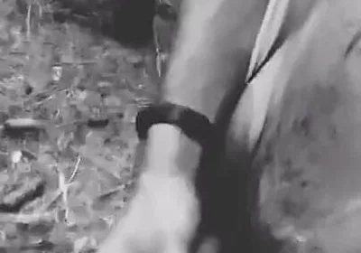 Famous Influencer Ejaculates in the Forest