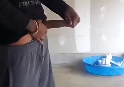 Wanking at work on lunch break