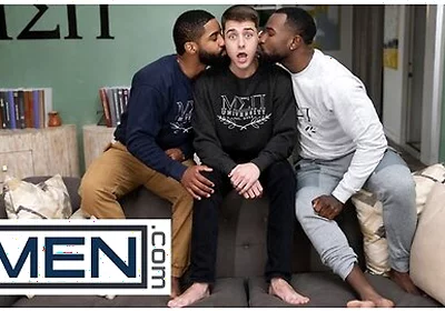 Denzel Welcomes His New Roommate Joey Mills In The Best Way By Fucking His Twink Ass