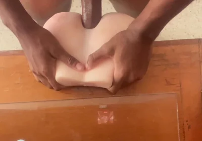 New Angle Unlocked, Watch How I Fuck My Fleshlight with My Big Cock From Above