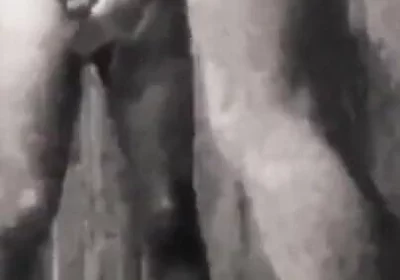 A Boy Is Discussing with His Horny Stepdad in the Pool's Public Showers When Stepdaddy Suddenly Pees on Him