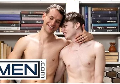 Sam Holister Rides Jake Prestons Dick In The Living Room While His Boyfriend