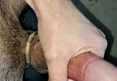 Close-up of Massage and Cumshot