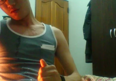 Handjob and Cumshot in College