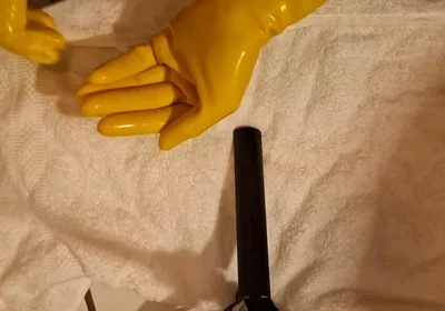 Latex Gloves Asmr