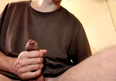 Getting Anal Orgasm with Pink Rubber Penis