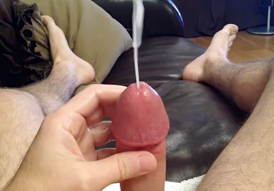 POV Frenulum Finger Orgasm: Edging to Toe-curling Cum Explosion!
