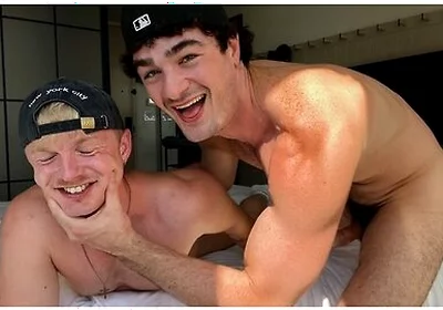American Jock Breeds British Twink With A Fat Ass