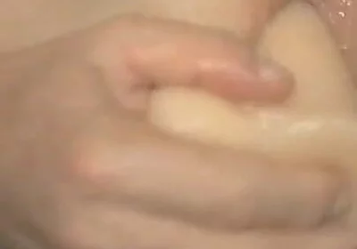 Big Dildo Fucking My Wet Hole