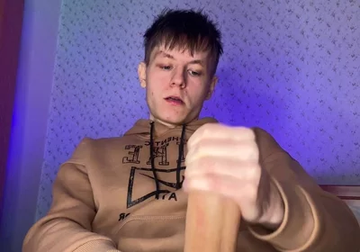 Skinny Twink with a Giant Dick Needs Some Serious Relief