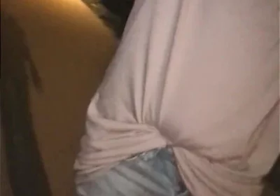 Walking Through the City in Bottomless Jeans