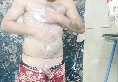 Indian Police Officer Army Man Desi Man Stepfather