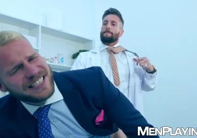 Malek Tobias, Tobias Malek And Nick North In North Checks In Butthole With His Fingers And Nice Dick