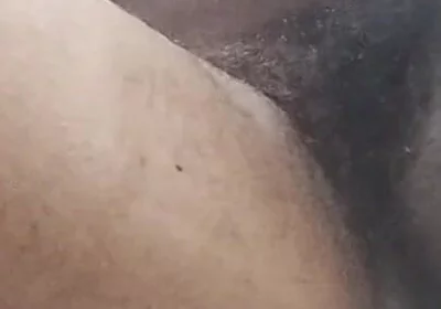 Full Erection of My Uncut Black Hairy Thick Cock and Masturbating Fastly