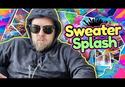 Sweater Spashed with Piss and Cum