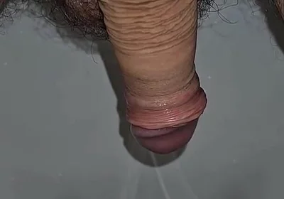Peeing After Cumming - Massive Cumshot... Then I Pee