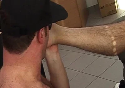 Horny Dude Sucks and Jerks His Buddy on the Couch