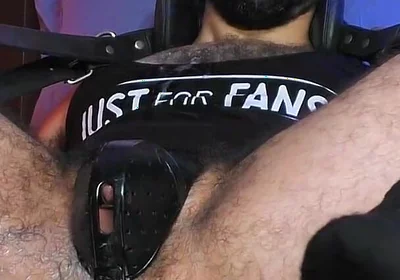 Ricky Cage February 2026 Live Cam Show - Tech Jock Wearing Cap and Socks Gets Machine-pounded
