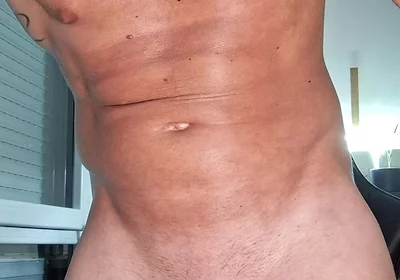 Big on My Belly After One Hell of an Ejaculation
