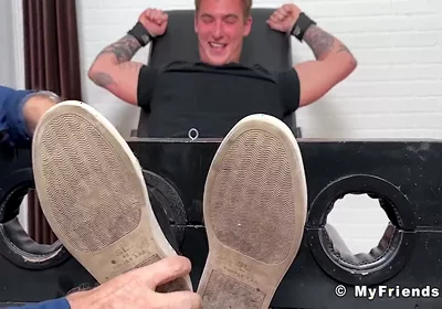 First Time Tickled Hard Until He Begs For Mercy With Tyler French, Dan Edwards And Connor Maguire