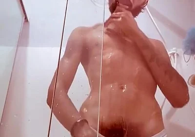 In This Heat Nothing Better Than Taking a Shower.