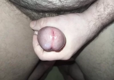 Mastubation with Lube and Cumshot