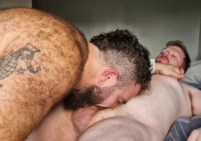 Sucking Bear Cock