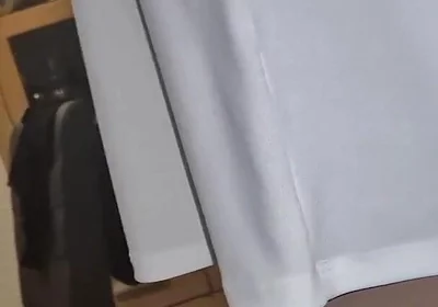 White Short Skirt Ass Watcher