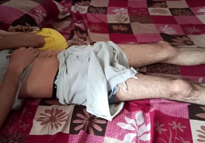 Wow First Time Touch My Stepbrother Big Cock in Midnight Lungi