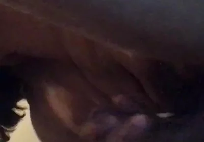 Masturbating on the Bed.