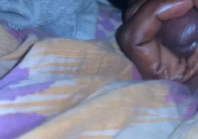 Jerking off Squeezing My BBC