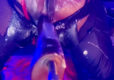 Sexy Femboy Creamy Butt Machine Fuck