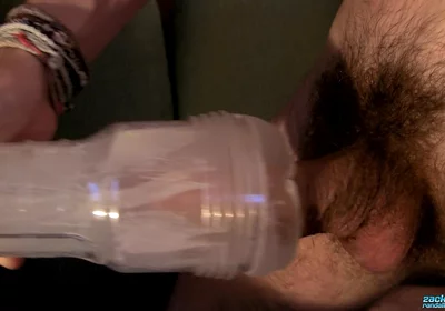 Stroking One Out with a Fleshlight