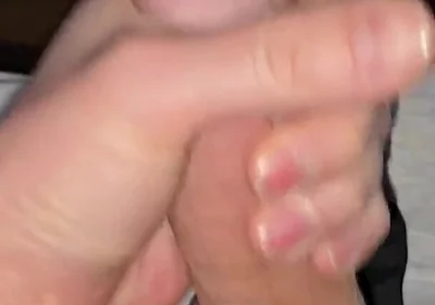 Morning Big Dick Masturbation - Close-up POV Cumshot