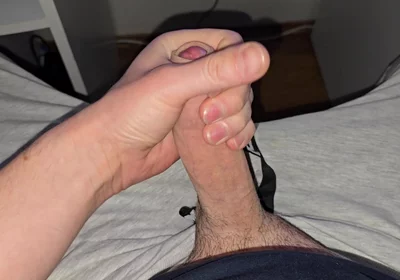 Morning Big Dick Masturbation - Close-up POV Cumshot