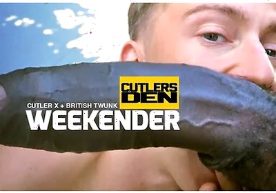 Cutler X Destroys British Twunks Smooth Hole With His Big Uncut Juicy Cock