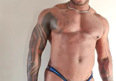Just a Blue Ass Underwear I Think, Don't Know What There Called.