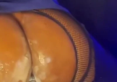 Masturbating That Big Black Ass