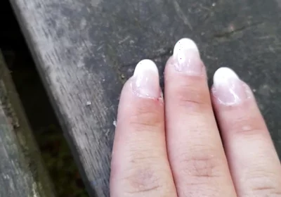 My Freshly Made French Nails