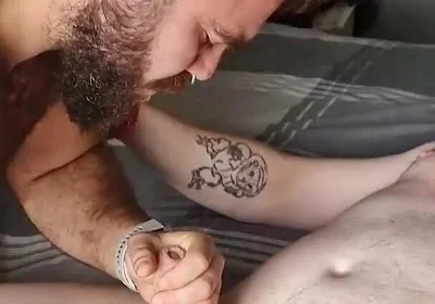 Sucking Bear Cock
