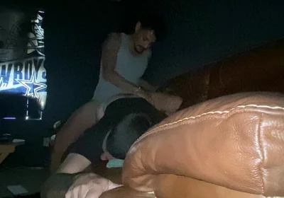 White Boy Takes a Pounding From Big Latin Dick