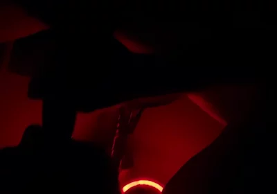 Sucking a Hung Latino in My Red Room