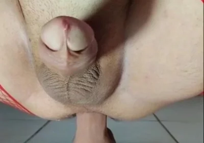 Ladysilva Sitting on the Dildo and Jerking off Until She Cums