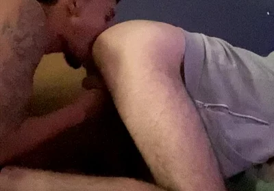 Eating Hubbys Ass