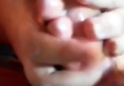 Secret Special Footfetish Video for Feet People! Feet in Cream!