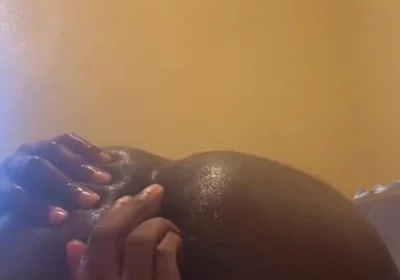 Teasing Striptease Stroking My BBC Anal Butt Plug Masturbation