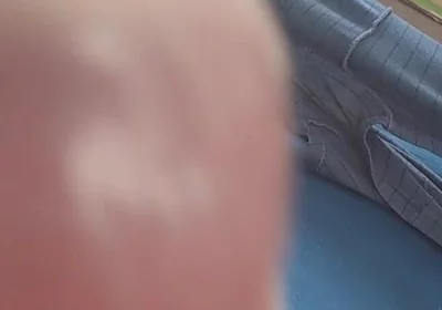 Cumshot in Condom