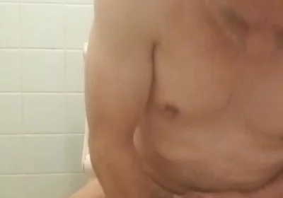 Masturbating in the Bathroom