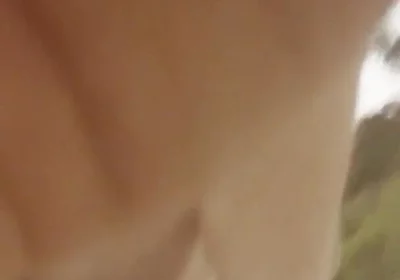 Gay Twink Fucking Ass with Dildo at Public Beach
